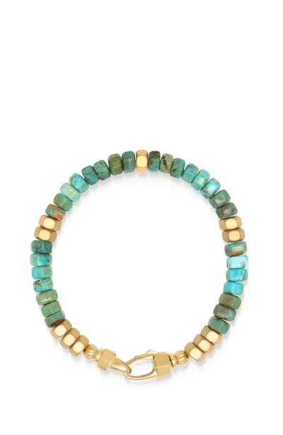 Nialaya Hexagon Beaded Bracelet