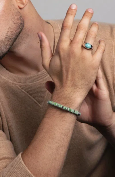 Nialaya Hexagon Beaded Bracelet