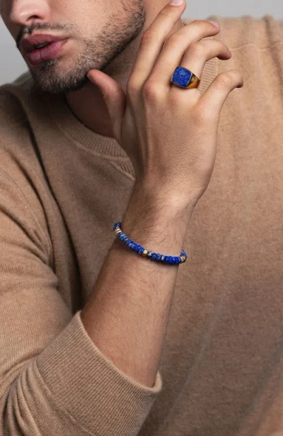 Nialaya Hexagon Beaded Bracelet