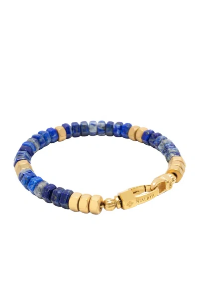 Nialaya Hexagon Beaded Bracelet