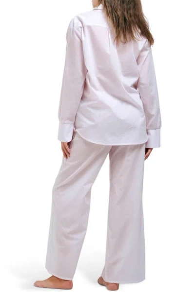 Andine Essen Lyon Stripe Cotton Button-up Pajama Top