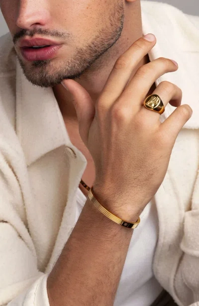 Nialaya Lion Crest Ring