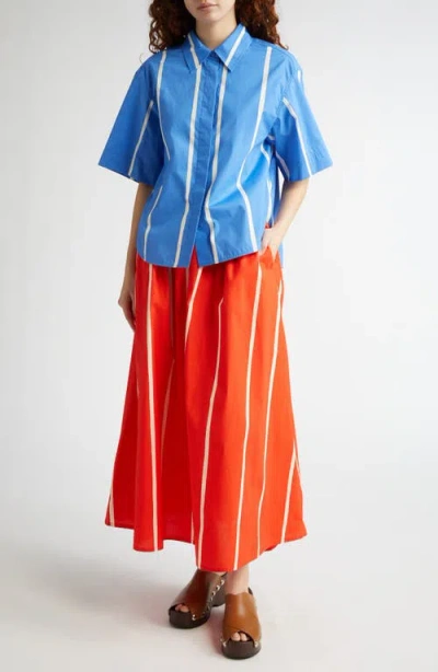 Marimekko Buklee Puhveli Cotton Maxi Skirt
