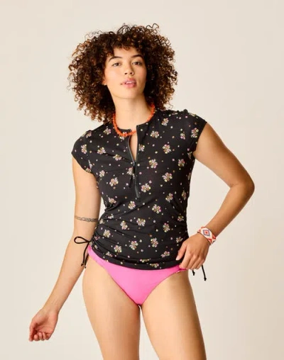 Carve Designs Dawson Rashguard In Black