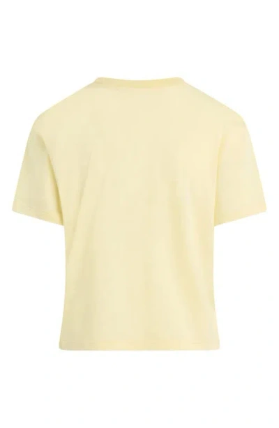 Favorite Daughter Cropped Collegiate Tee In Nude