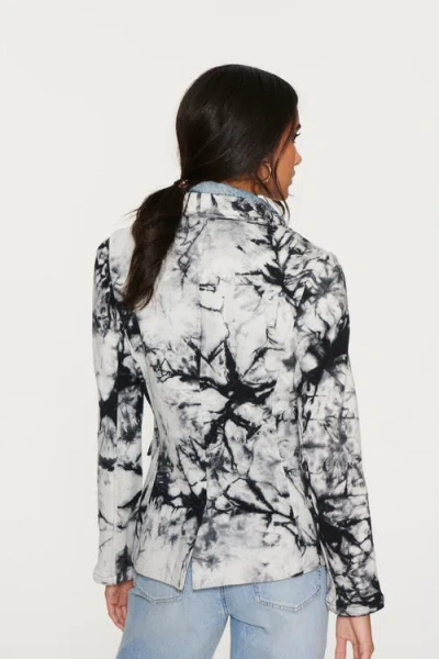 Blue Revival Helen Tie Dye Blazer With Removable Denim Insert