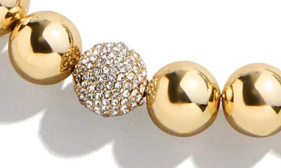 Baublebar Pavé & Goldtone Beade Statement Necklace