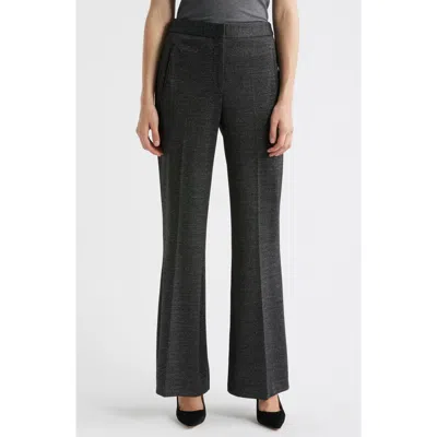 Hugo Boss Boss Talia Flare Pants In Gray