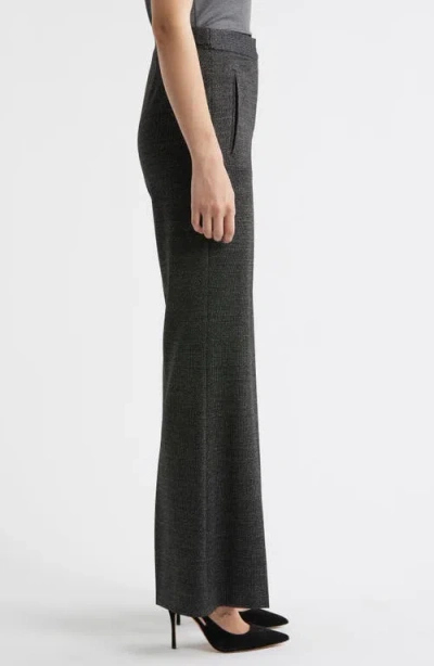 Hugo Boss Boss Talia Flare Pants In Gray