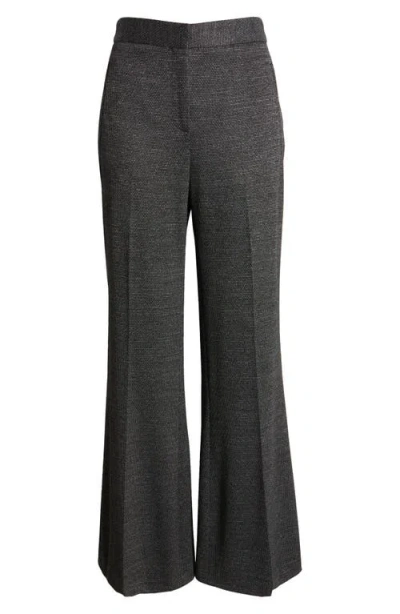 Hugo Boss Boss Talia Flare Pants In Gray