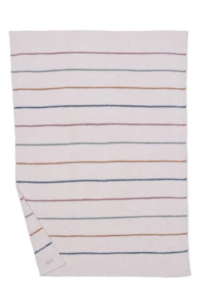 Barefoot Dreams Cozychic® Rainbow Stripe Throw Blanket In Multi