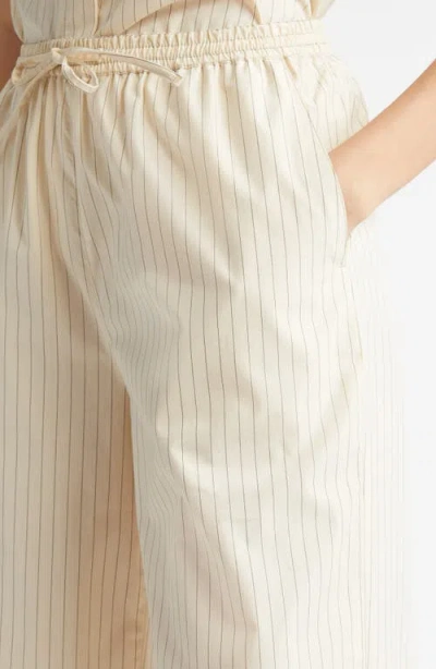 Loulou De Saison Sero Stripe Elastic Waist Pants