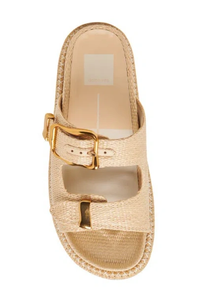 Dolce Vita Sevana Sandals Lt Natural Raffia