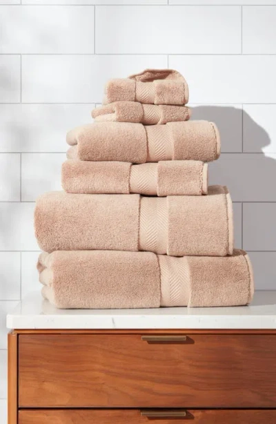 Nordstrom Organic Hydrocotton 6-piece Towel Set $144 Value In Brown