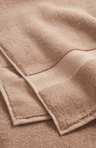 Nordstrom Organic Hydrocotton 6-piece Towel Set $144 Value In Brown