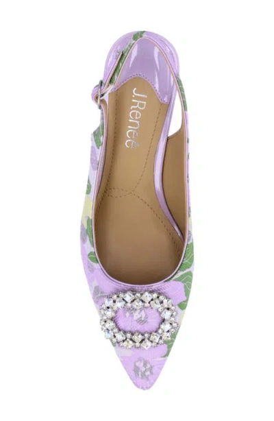 J. Reneé Lavern Slingback Pointed Toe Pump