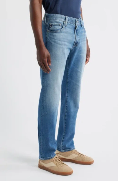 Ag Everett Slim Straight Leg Jeans In Blue