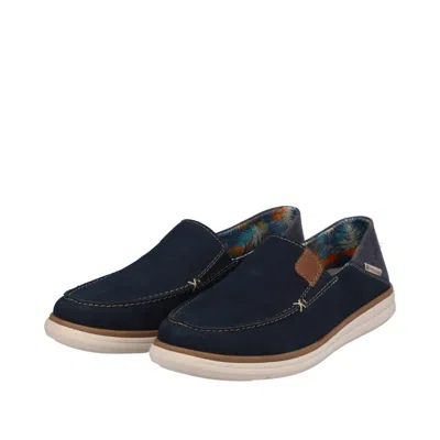 Rieker Men's Slip On Casual Shoe In Navy