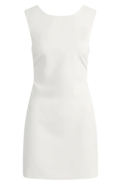 Favorite Daughter Meet Cute Bow Back Minidress In White