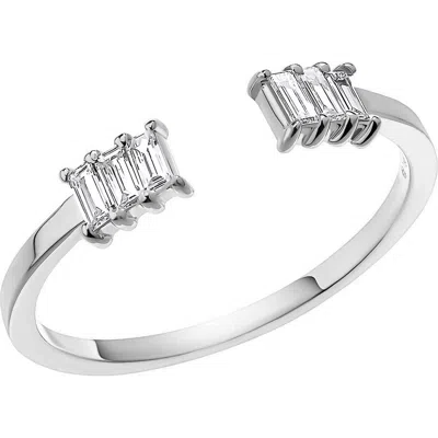Lana Echo 14k Gold Baguette Diamond Ring
