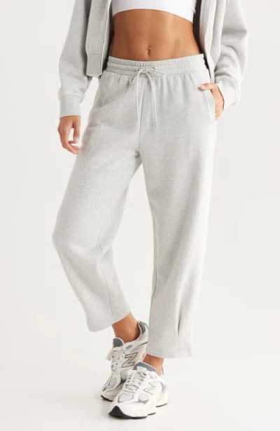 Zella Ultracozy Pleated Joggers In Gray