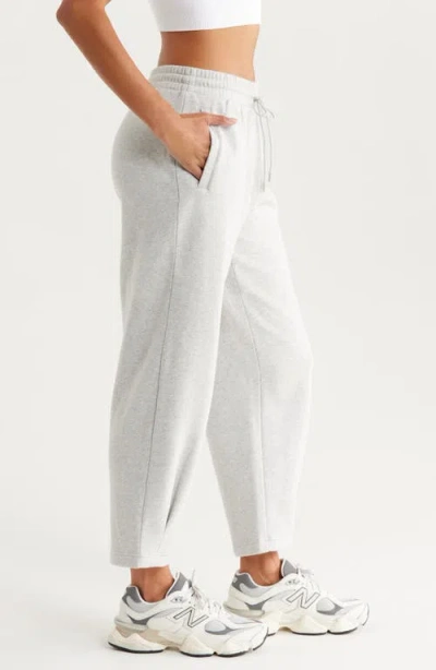 Zella Ultracozy Pleated Joggers In Gray