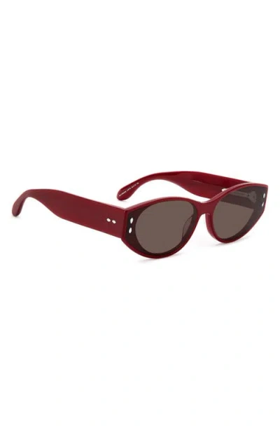 Isabel Marant 64mm Oversize Oval Sunglasses