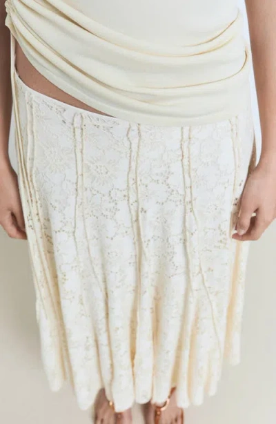 Mango Lace Maxi Skirt