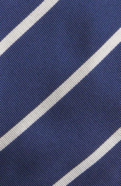 Ralph Lauren Purple Label Super Repp Stripe Silk Tie