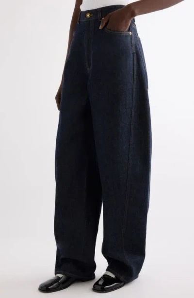 Givenchy Mid-rise Barrel-leg Denim Cocoon Trousers