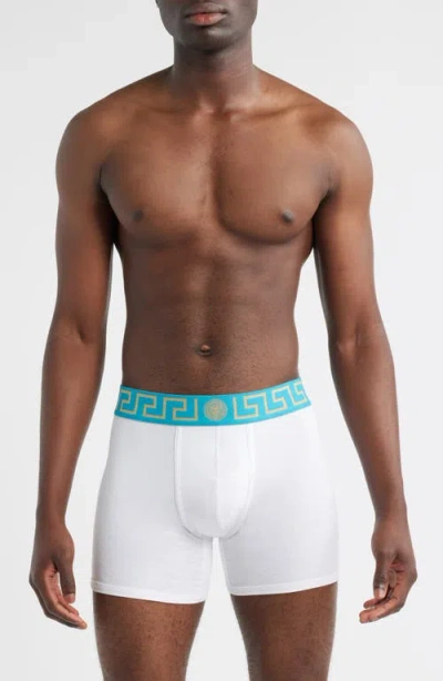 Versace Greek Key Jersey Boxer Briefs