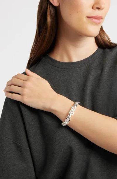 Nordstrom Soft Square Link Stretch Bracelet