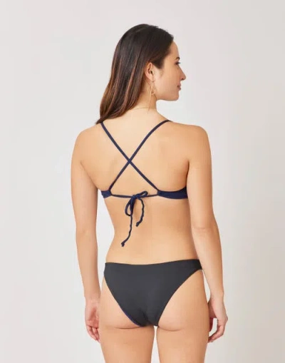 Carve Designs Sanitas Skimpy Reversible Bottom In Black