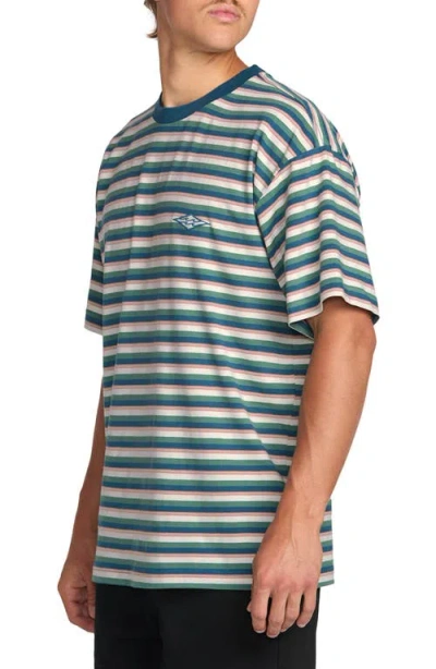 Billabong Baxter Stripe T-shirt In Multi