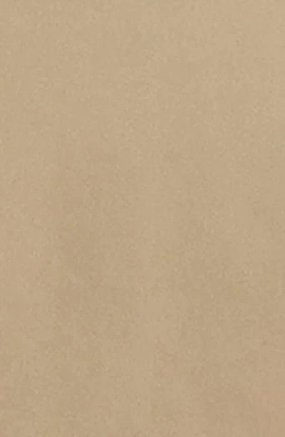 London Fog Double Breasted Trench Raincoat In Black