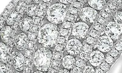 Bony Levy Audrey Diamond Dome Ring In Silver