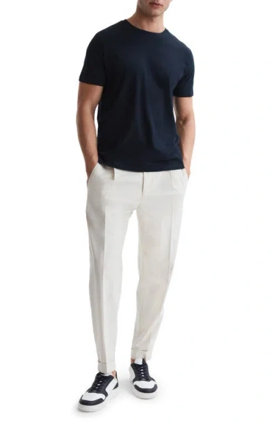Reiss Melrose Crewneck Tee In Blue