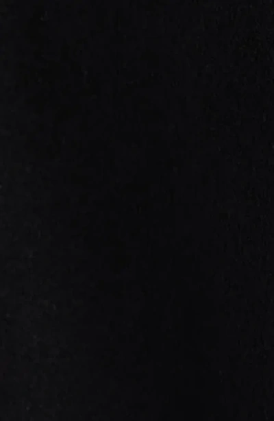 Fleurette Zoey Stand Collar Wool Car Coat In Black