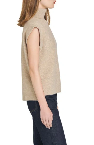 Wayf Emery Turtleneck Sweater Vest In Brown
