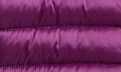 Save The Duck Kids' Iris Shiny Puffer Jacket In Purple