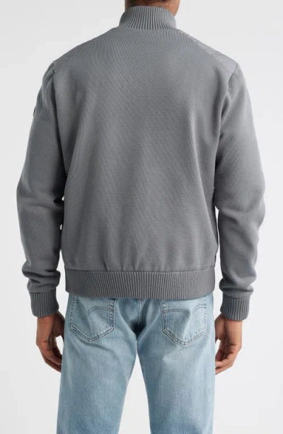 Save The Duck Sedum Water Repellent Mixed Media Jacket In Gray