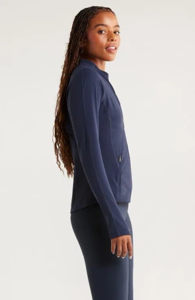 Zella Studio Luxe Active Jacket In Blue