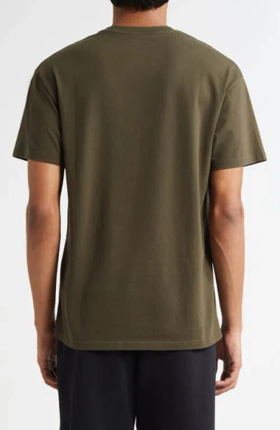 Givenchy Regular Fit Crew Neck Short Sleeve T-shirt In Green