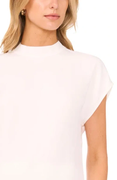 Halogenr Halogen(r) Mock Neck Cap Sleeve Shell