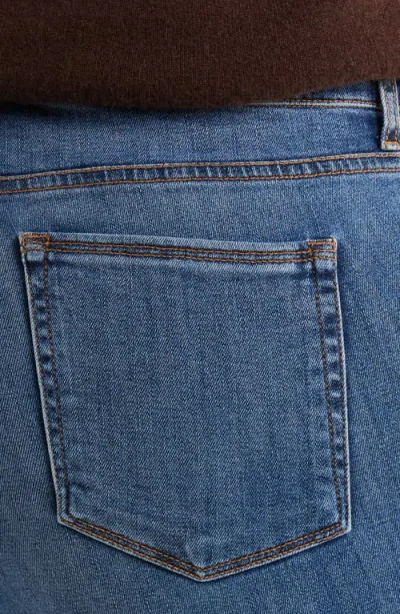 Kut From The Kloth Stella Fab Ab Raw Hem High Waist Flare Jeans In Blue