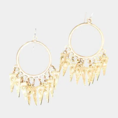 Meghan Bo Designs Women's Tribal Earrings In Gold