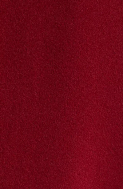 Fleurette Ali Wool Peacoat In Red