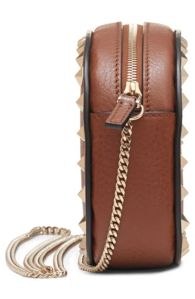 Valentino Studded Leather Crossbody Bag With Chain Strap