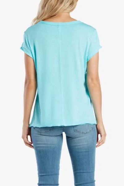 Helen Jon Classic Tee In Blue