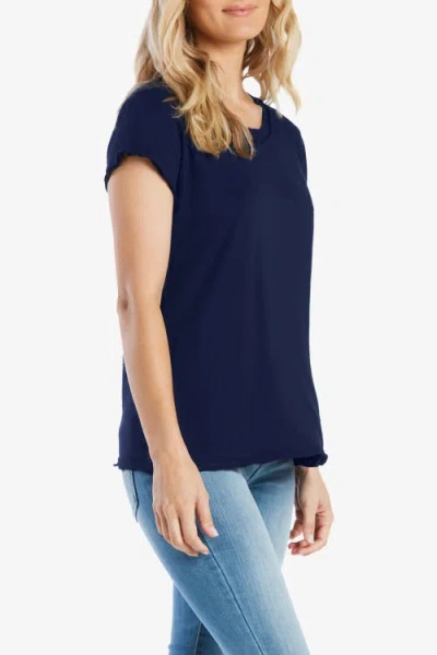 Helen Jon Classic Tee In Blue